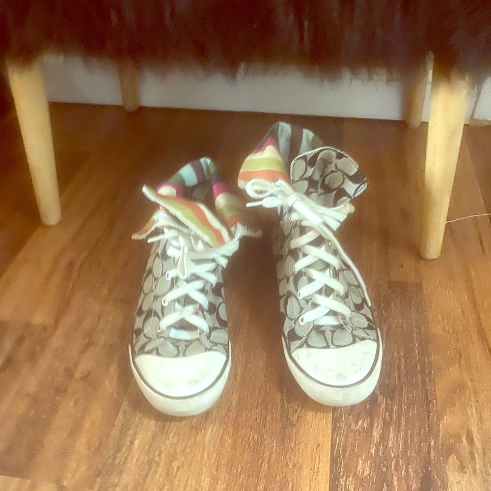 Coach high top Bonney sneakers